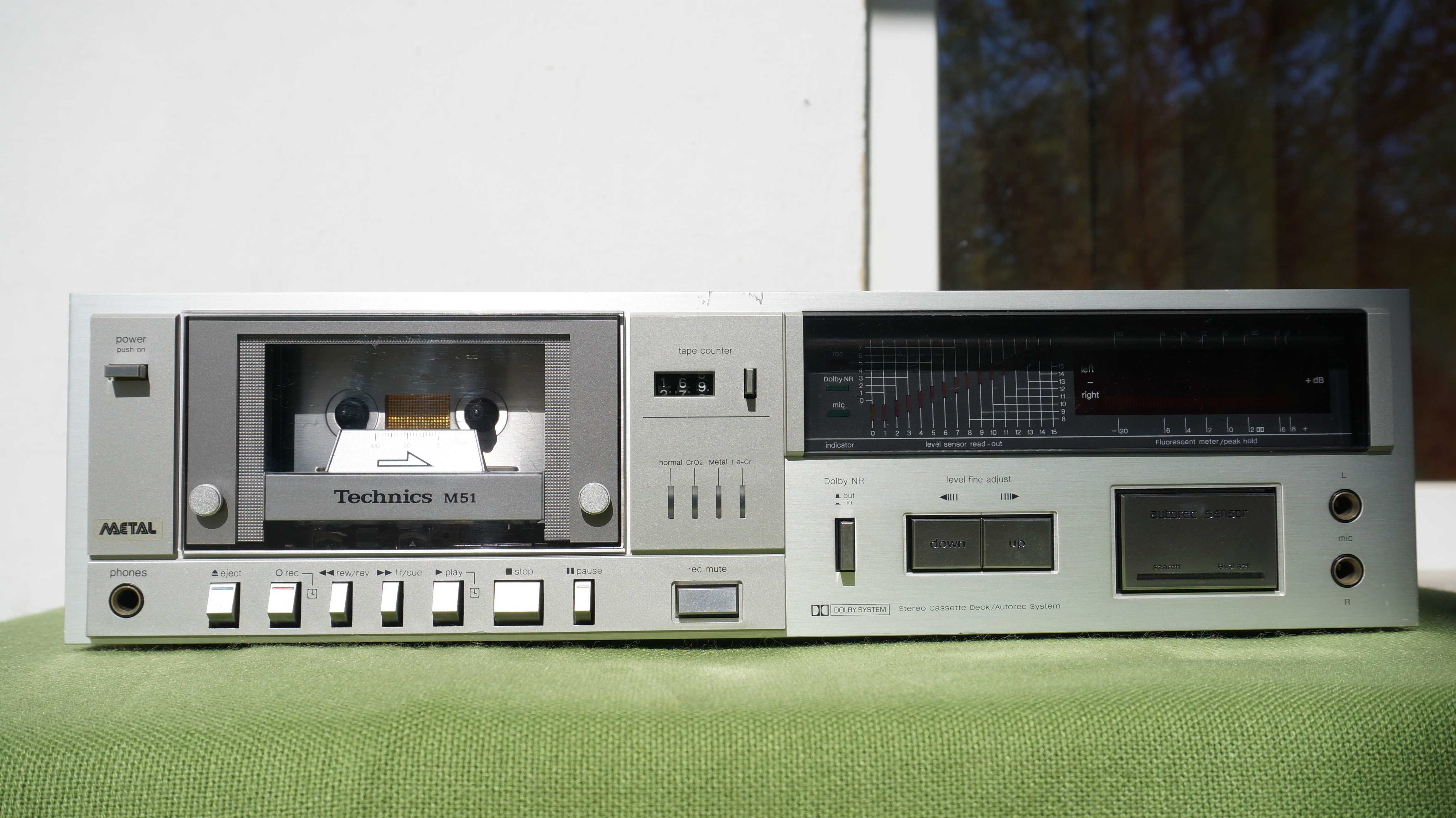 Casetofon deck vintage Technics RS-M51