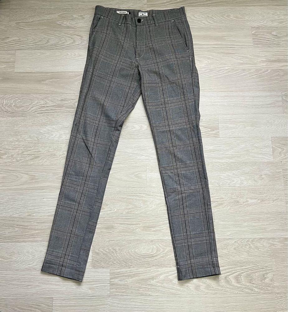 Slim fit Pantalon elegant Jack & Jones Gri | W 30 L 34 |