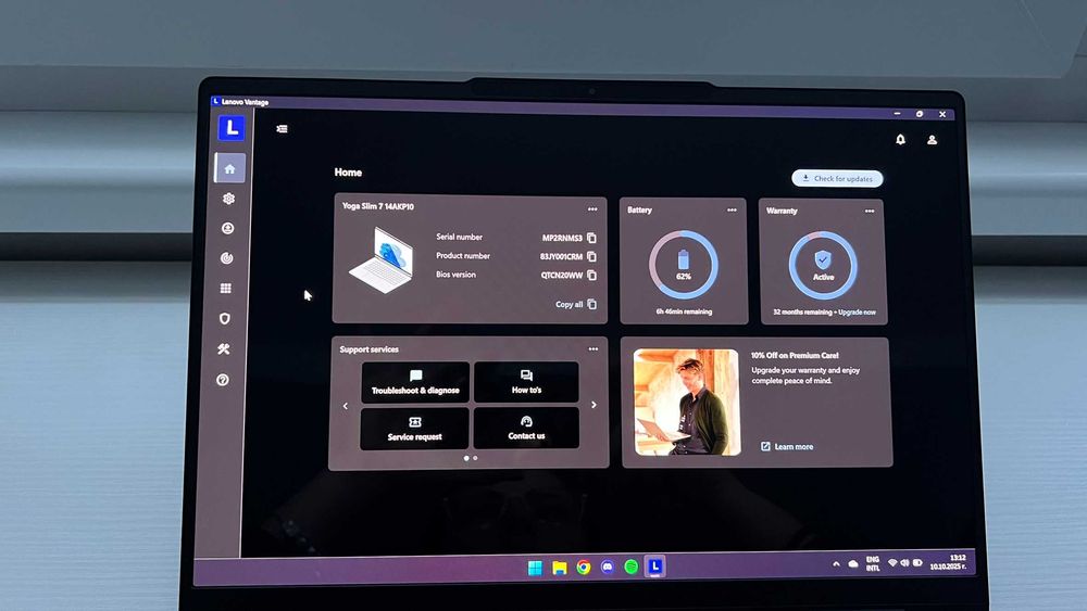Лаптоп Lenovo Yoga Slim 7