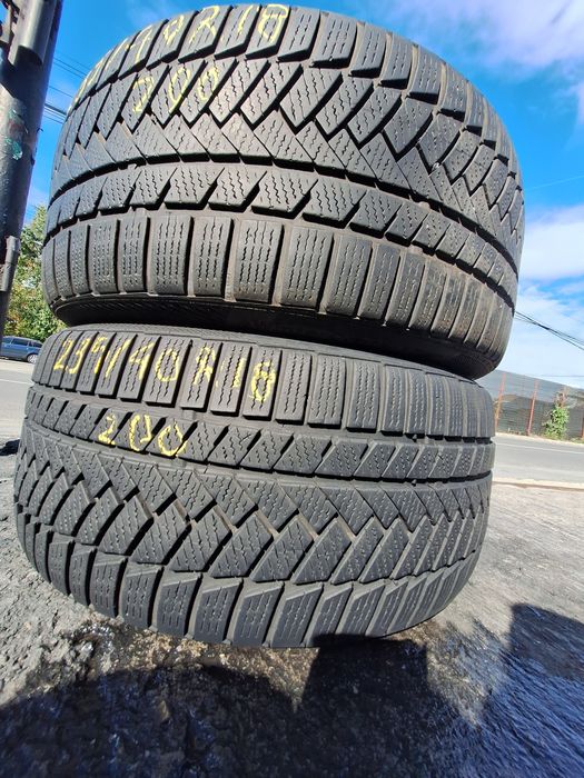 2 anvelope iarna 235/40r18 Continental Montaj Gratuit