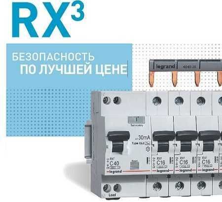 Автоматические  выключатели и распределительные щитки Legrand