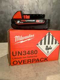 Acumulator Milwaukee 18V, 2.0Ah Li-Ion M18™, model M18B2