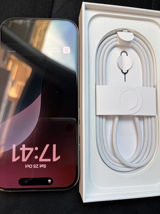 iPhone 16 pro, 1 tb, white titanium