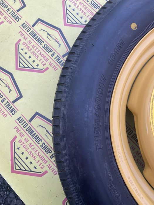 Roata rezerva îngustă slim originala Honda CR-V 155/90/17 5x114,3