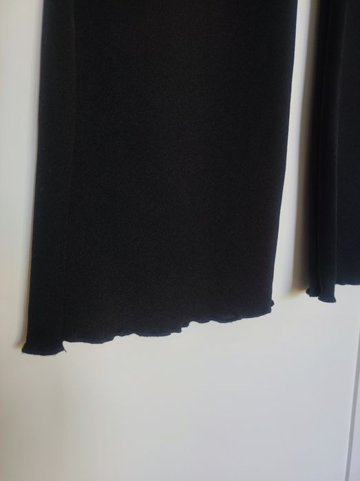 Черен елегантен панталон тип чарлстон