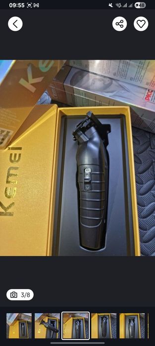 Trimmer Kemei 2299,0mm,profesionala de contur si barba