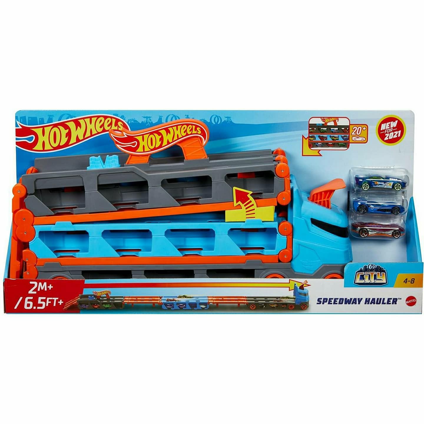 Мега Автовоз Hot Wheels, хотвилс оригинал