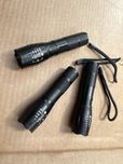 Lanterna Linkax, LED, aluminiu, negru, 13,5 x 3,5 cm, 800 lumeni
