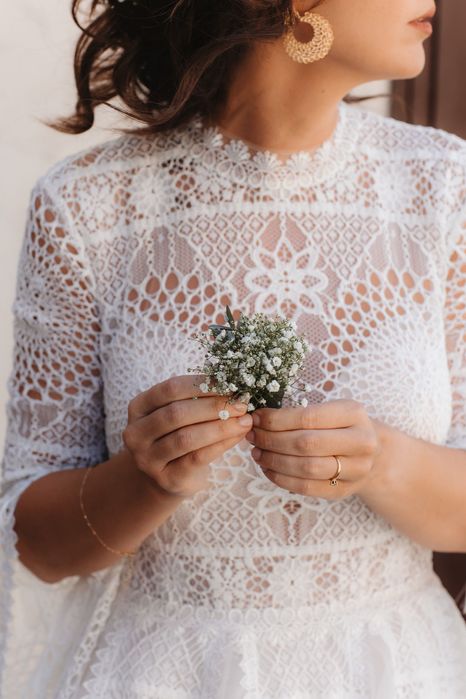 Rochie de mireasa boho