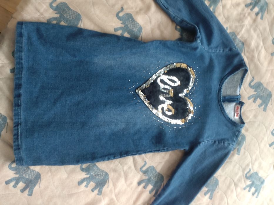 Детска рокля размер 122