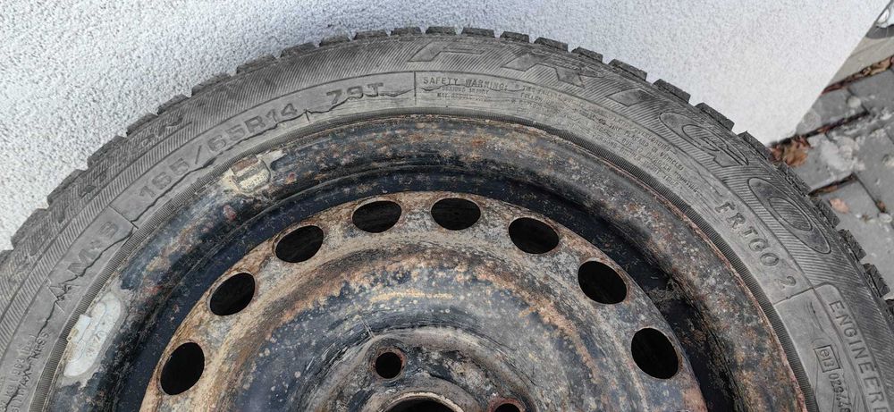 Vand jante 14 opel + cauciuc de iarna