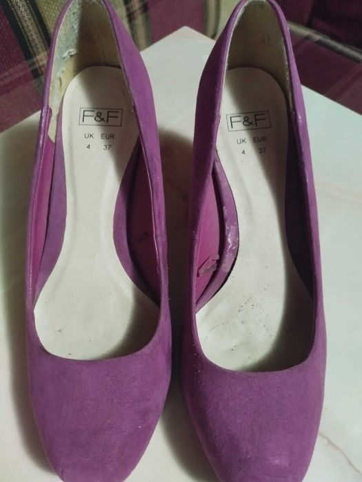 Pantofi ocazie F&F,m.37,cu platforma