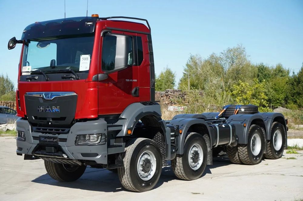 MAN GS 41.480 / 8X8 / ​​​​CONSTRUCȚIE / NOU-NOUȚ 2025