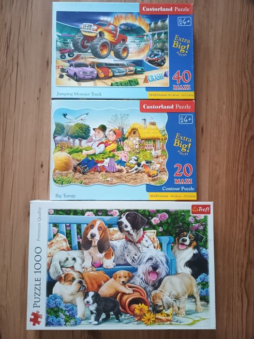 Puzzle cu piese de podea .