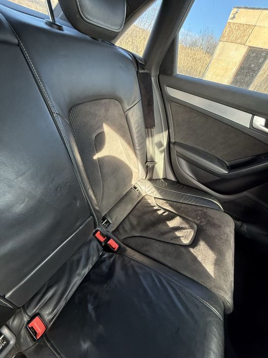 Set scaune audi a4 b8.5 b8 s line alcantara FARA INCALZIRE!