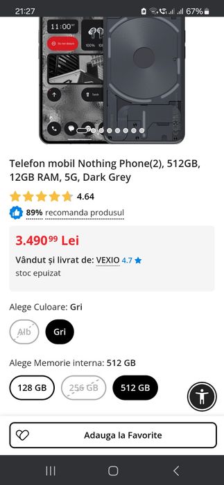 Telefon mobil Nothing Phone 2