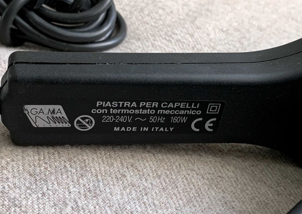 Placă de întins părul GA.MA Standard Professional 160W Made in Italy