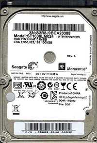 Жесткие диски для ноутбука, 1Tb и 500Gb