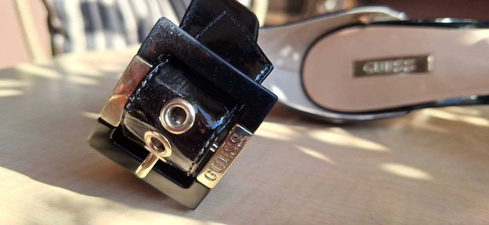 Sandale GUESS Elegante, 37, Tocuri 10cm, Platformă Comfort