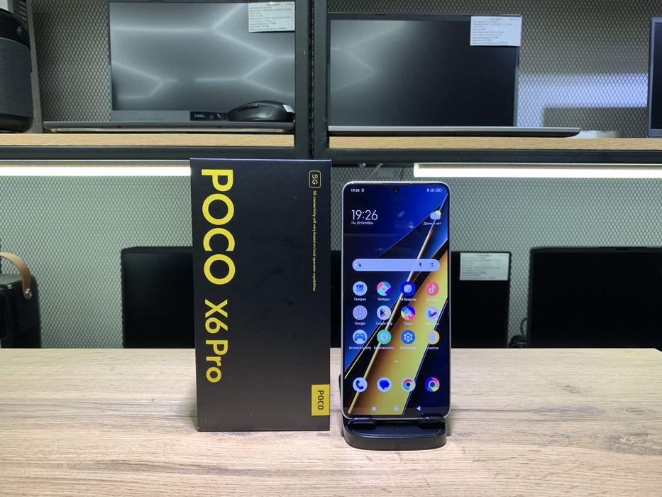 Poco X6 Pro 5G, 12/512 GB, Grey, полный комплект, наушники, 10855/А10