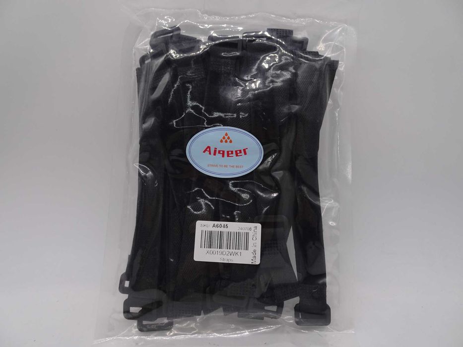 Aiqeer30buc.cleme de cablu negre de 30 cm cleme de cablu reutilizabile