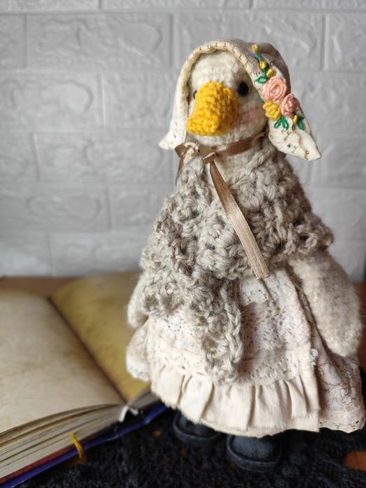 Вязаная игрушка .