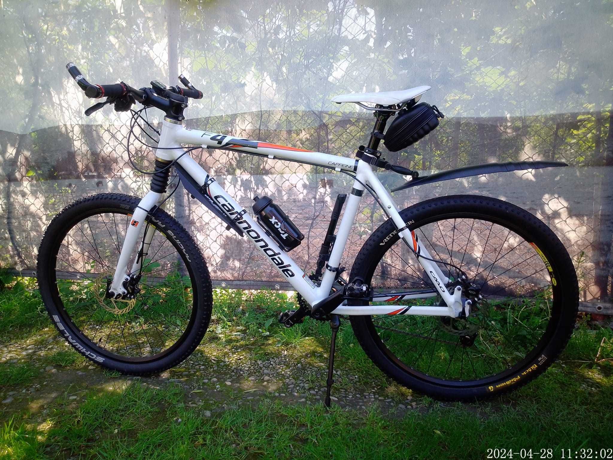 Bicicleta MTB Cannondale F4 Caffeine, 27v, full aluminiu, roti 26inch