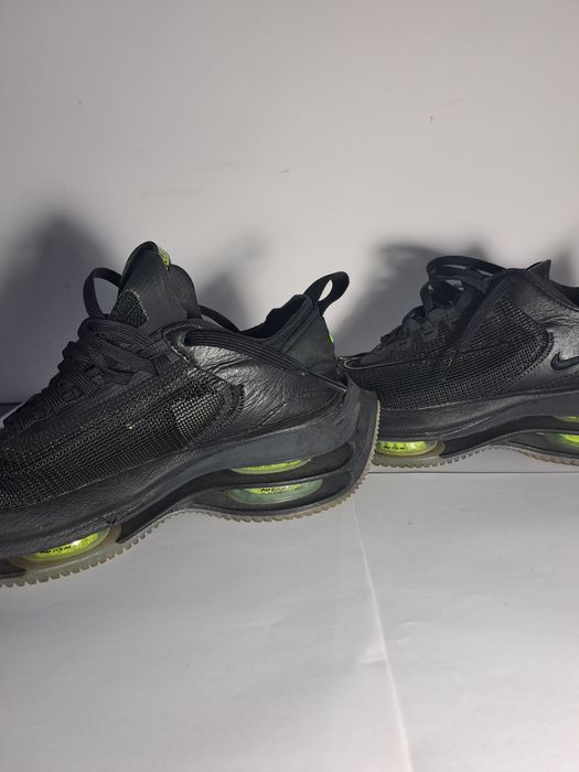nike zoom double stacked volt black femei