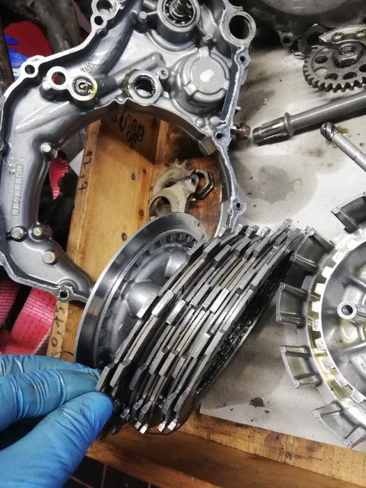 Yamaha yz 426 f  wr 400 yz 450 f на части