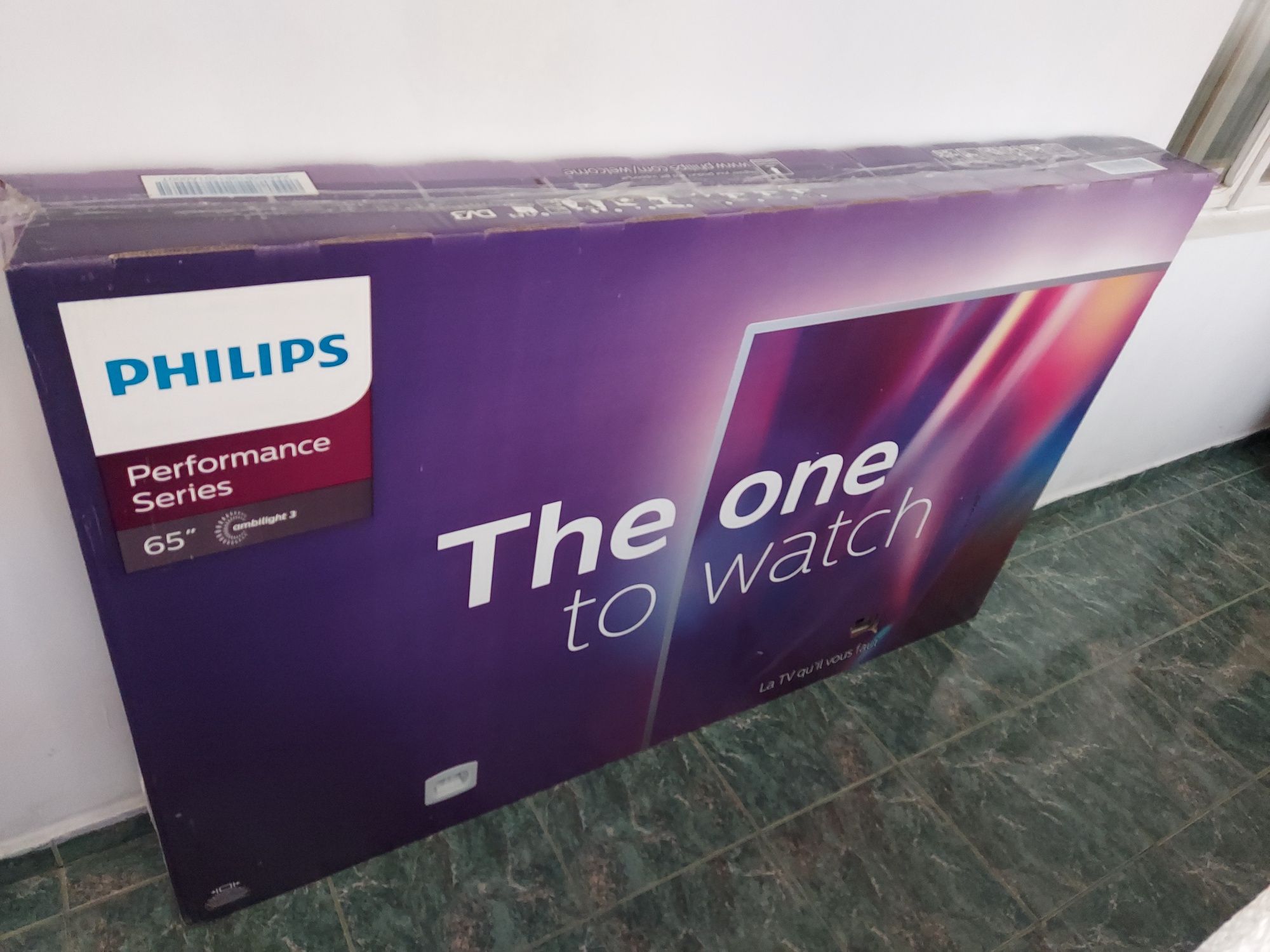TV LED Philips The One, Ambilight, 164 cm, Smart Android, 4K Ultra HD