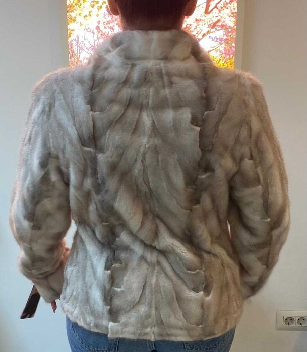 Haină blană nurcă naturală 100%