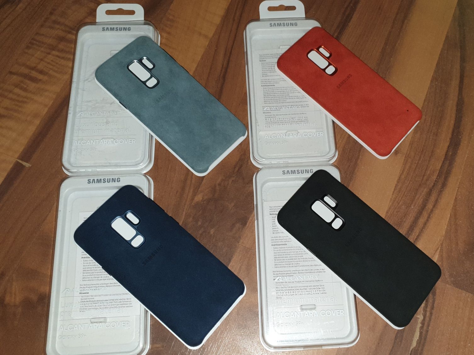 Husa originala Samsung Alcantara Cover Galaxy S9+ S9 Plus G965