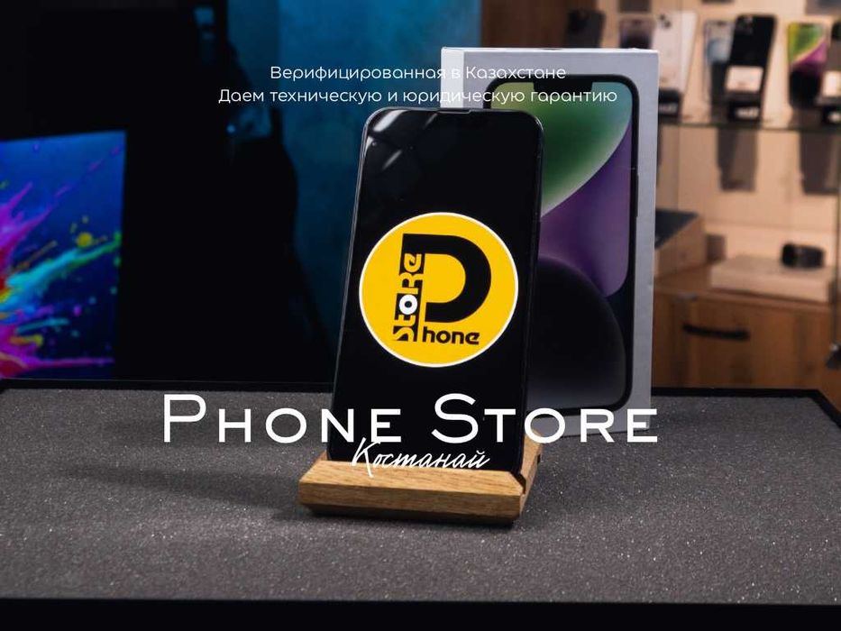 iPhone 14 100% (256GB) ГАРАНТИЯ от Phone Store Костанай