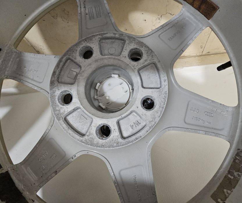 Jante aliaj original Audi A4 B7 B8 B9 5x112mm,anvelope vara 225/50 R17