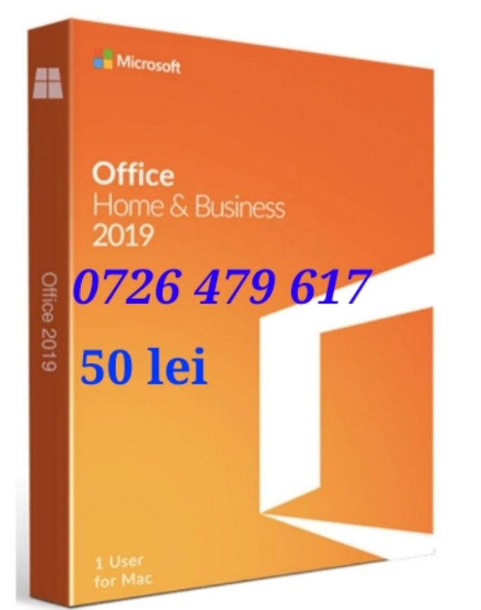 Licenta Mac Office 2019 Home & Business In ORICE județ