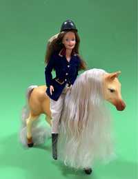 Horse riding barbie