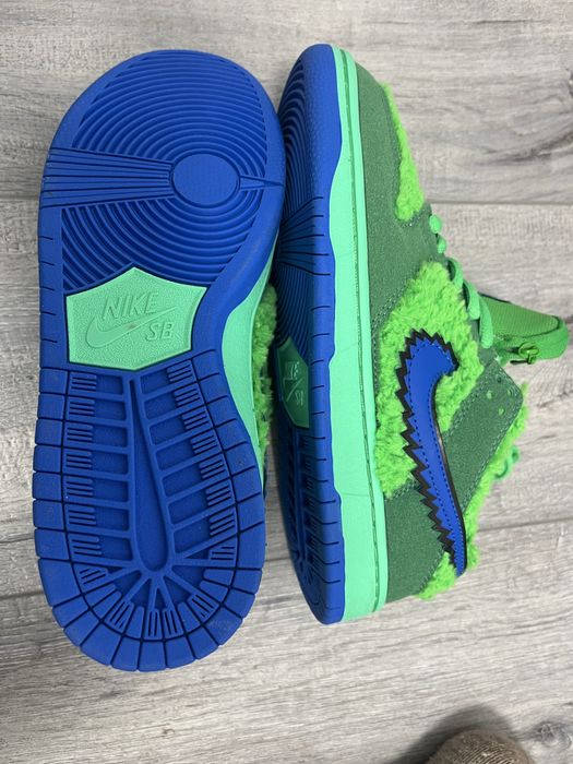 Rep Nike dunk low sb x grateful dead bear green