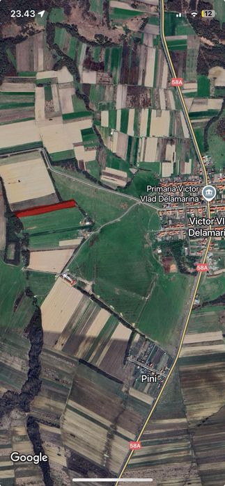 Teren agricol VIctor Vlad Delamarina