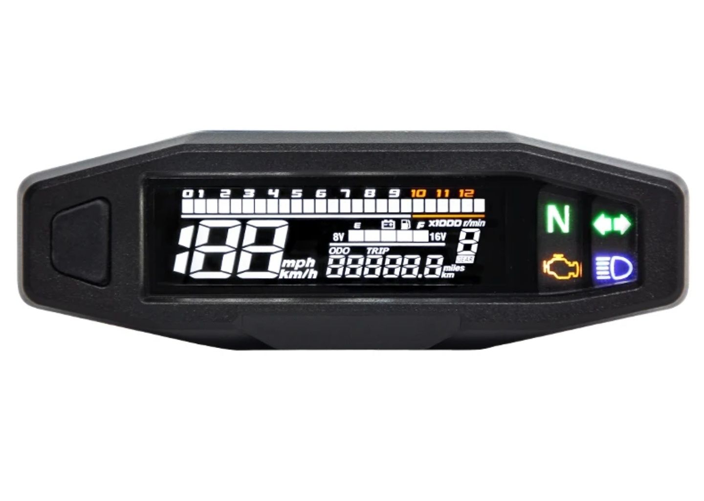 Bord moto led ceas turometru vitezometru