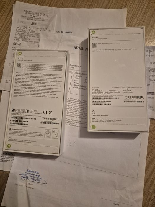 Iphone 16e 128gb - Sigilat - Liber de rețea - Acte achizitie