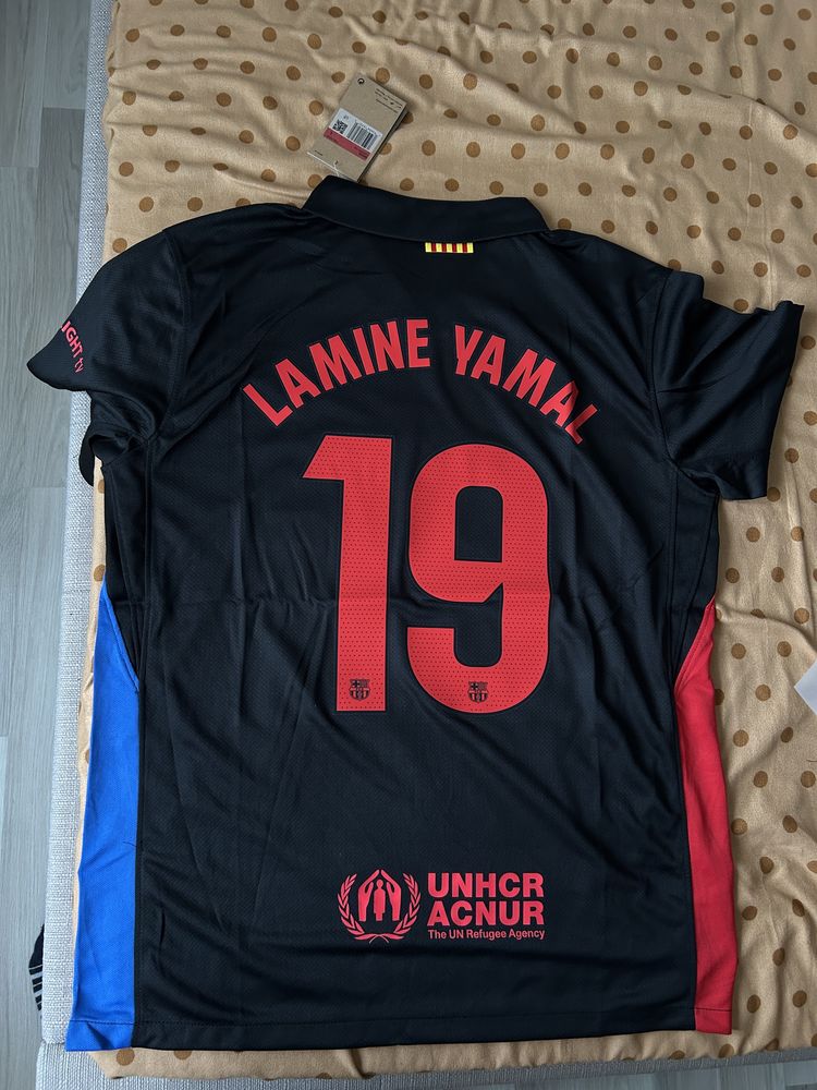 Tricou Yamal Barcelona away sezon nou fotbal