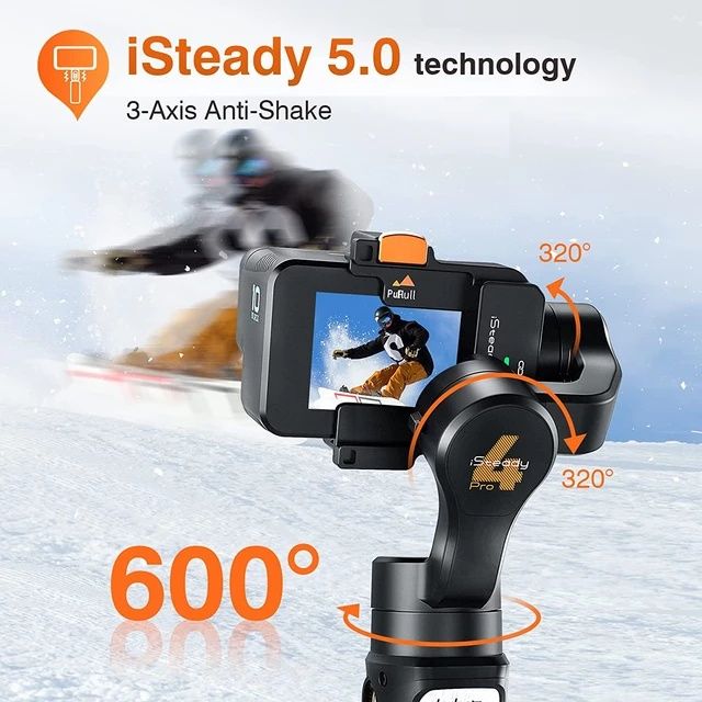 Stabilizator gimbal Bluetooth Hohem iSteady Pro 4 pt Gopro,sigilat