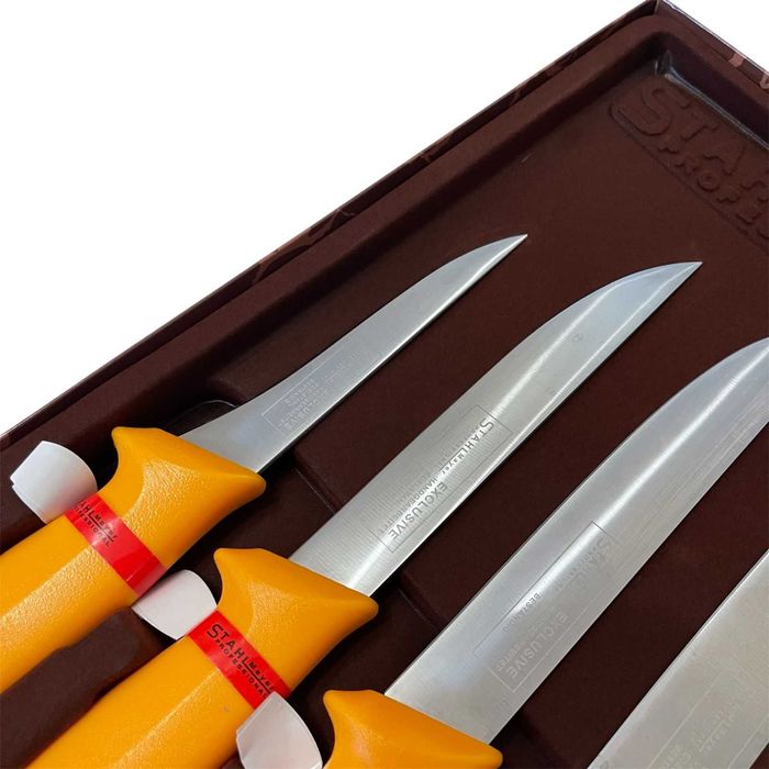 Комплект професионални месарски ножове, 5 броя STAHLMAYER Exclusive