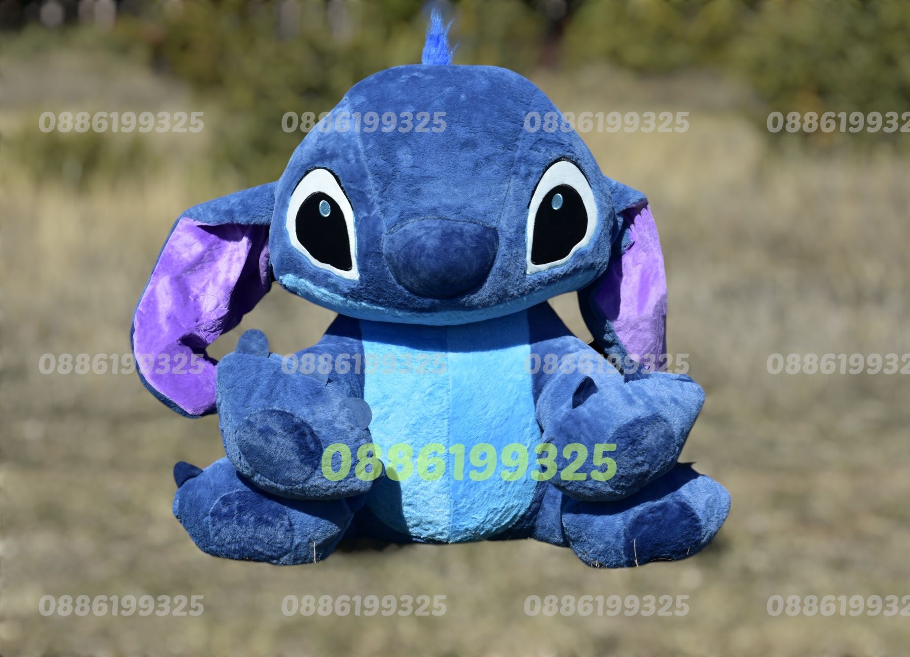 Голям и пухкав плюшен Стич Син и Лилав, Голям плюшен Стич Lilo Stitch