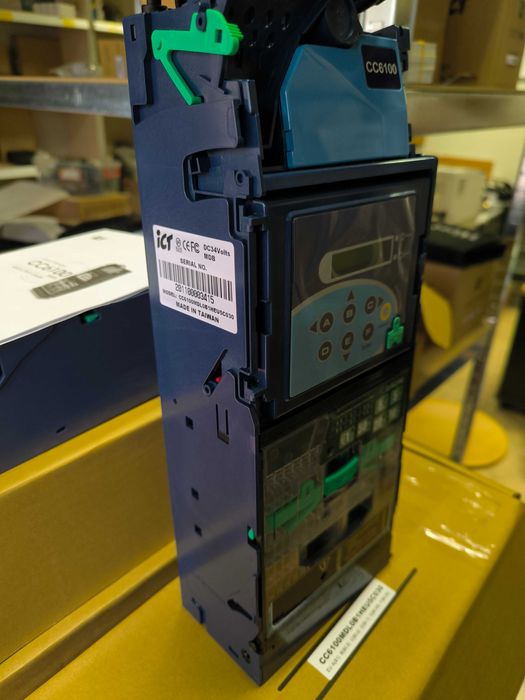 Монетник ICT CC6100 MDB - нов, 12 месеца гаранция, фактура