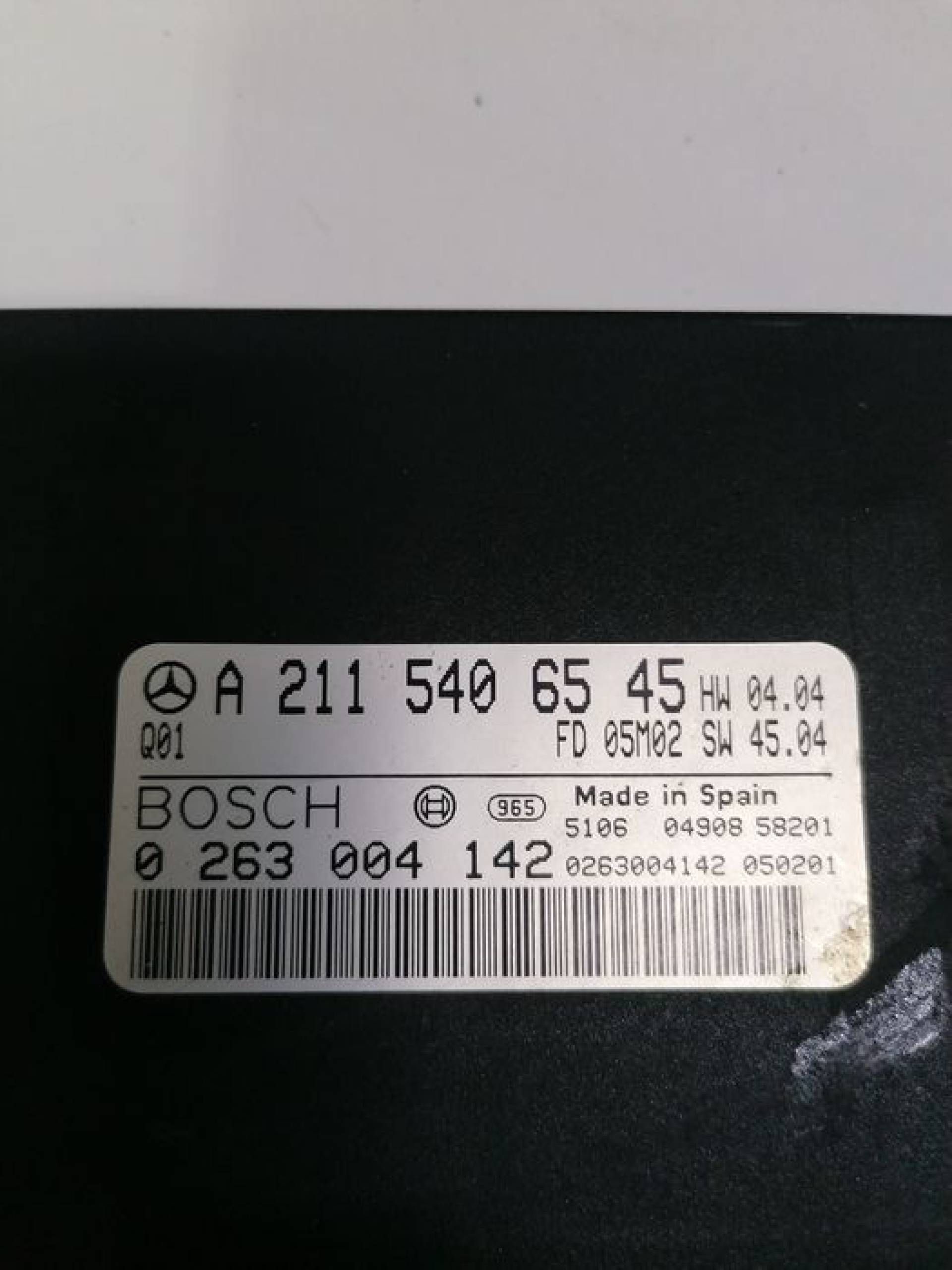 Modul calculator baterie w211 E class A 211 540 65 45