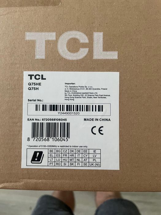 Soundbar TCL Q 75H 5.1 sigilat