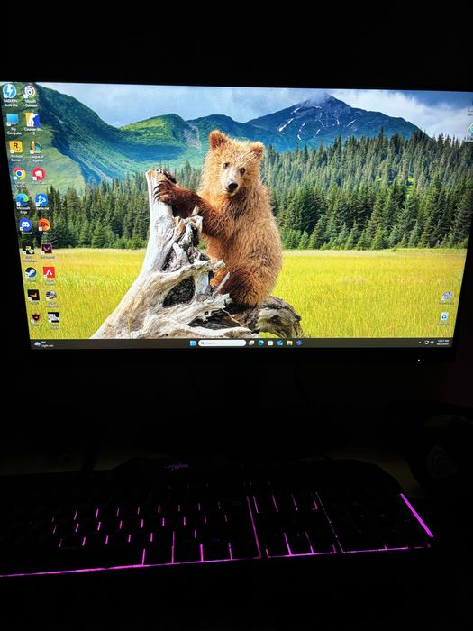 Pc gaming+monitor+periferice