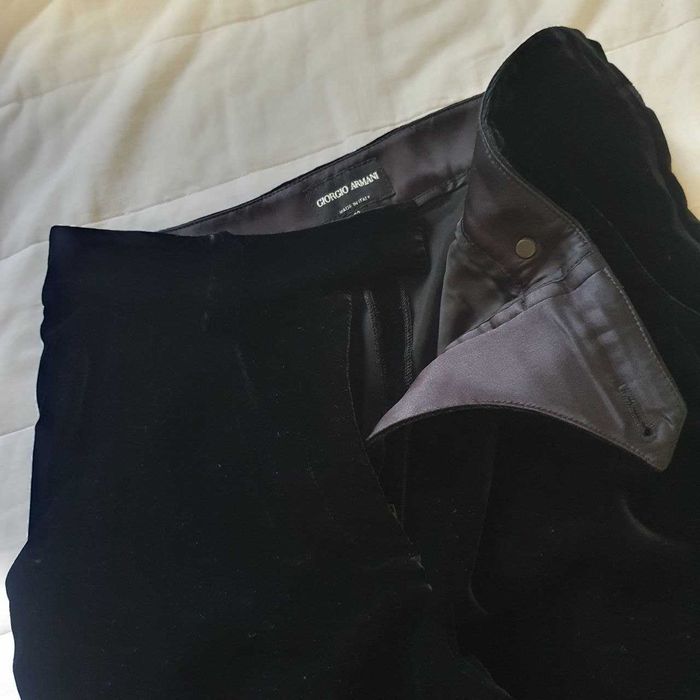 Продам бархатные брюки Giorgio Armani