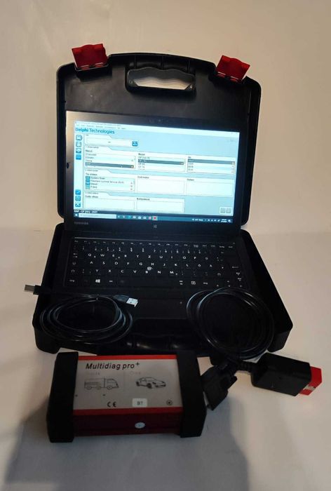 Tester Auto Multidiag Pro Turisme & Camioane in Romana +Tableta 12.5 "